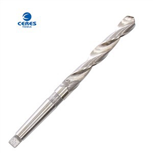 DIN345 मानक मिलिंग एचएसएस पतला टांग १३५ कोण कुदाल ड्रिल बिट